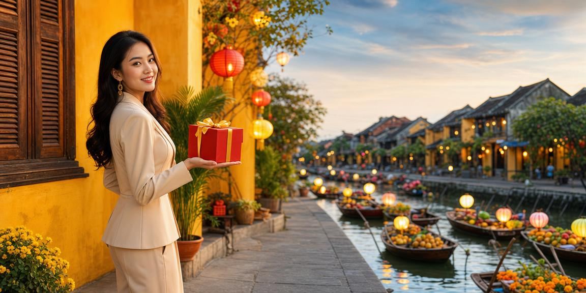 Người hâm mộ thể thao tại Hội An theo dõi kèo bóng đá trực tuyến trong lễ hội